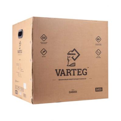 Varteg G4600I Инверторный бензиновый генератор (230В 50Гц, 4кВт, 7л.с., 29кг) (8455)